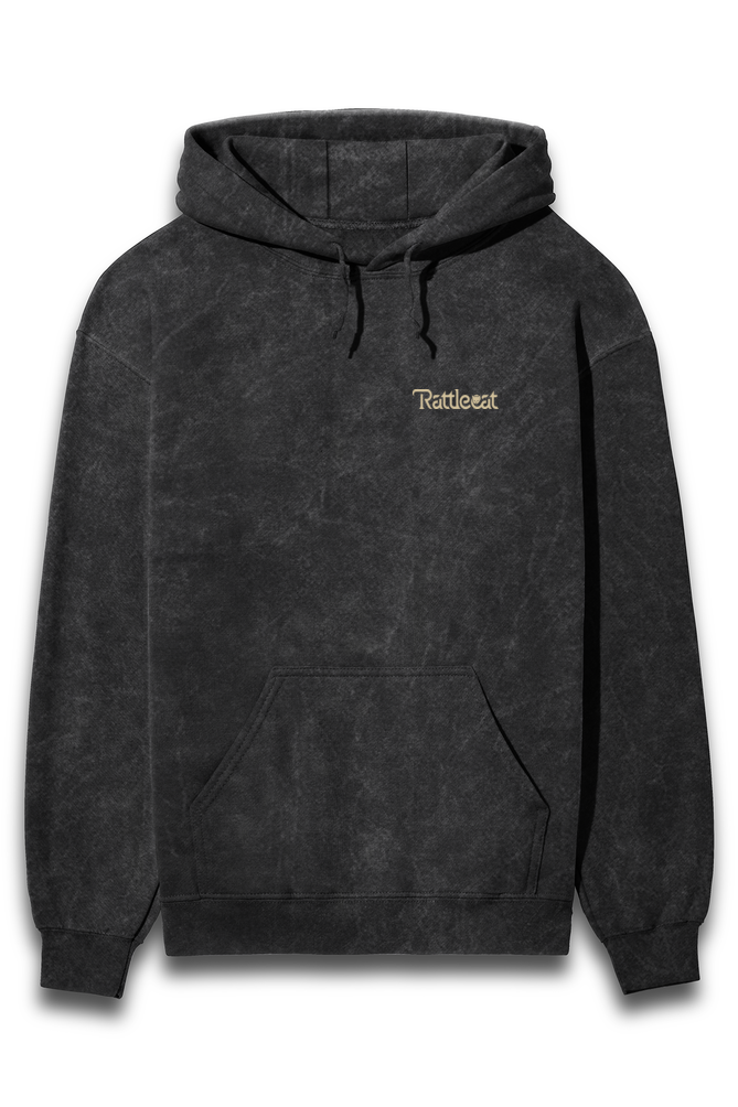 Shaded Hoodie- Black| Life Is A Journey - Rattlecat