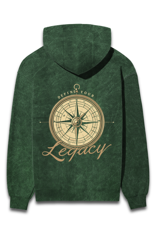 Shaded Hoodie- Bottle Green| Legacy - Rattlecat