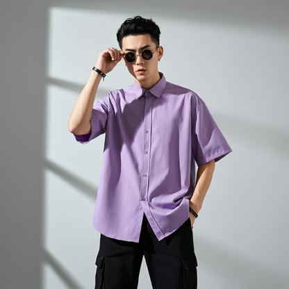 Oversized Shirt- Lavender